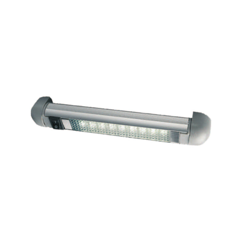 LED Innenleuchte, schwenkbar, m- Schalter, grau