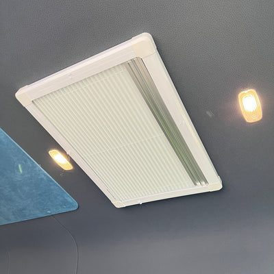 Sun protection mosquito screen blind for real glass roof hatch S 40x50cm