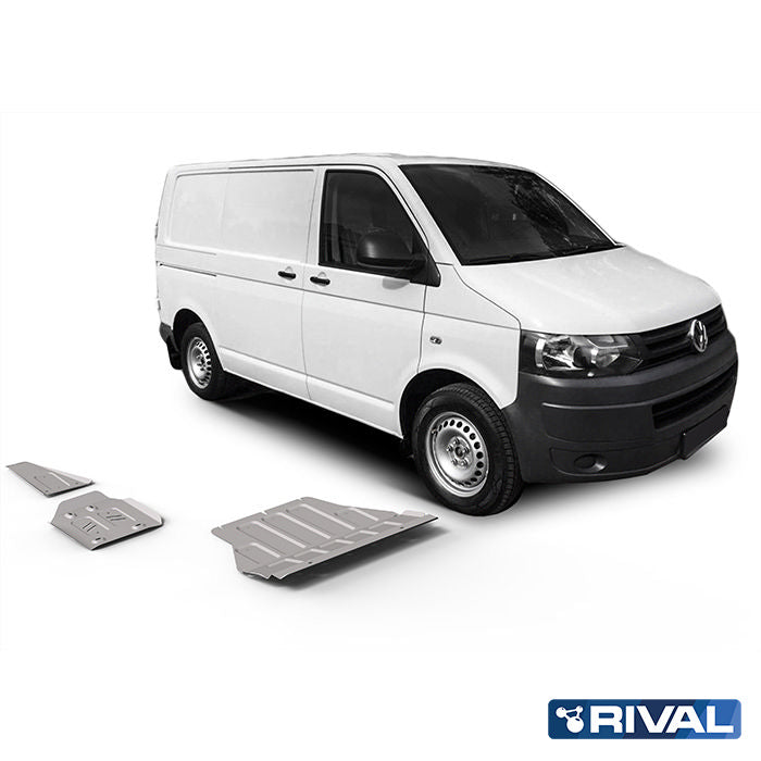 Unterfahrschutzplatten (Sets) Volkswagen T6 / Benzin; 2 l. / Dieselkraftstoff