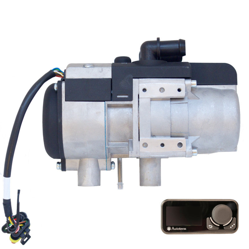 Autoterm Flow 5D (ehem. Binar 5s) Diesel-Wasserstandheizung 5kW inkl. Einbaukit, 12 o. 24V, Bedienteil wählbar