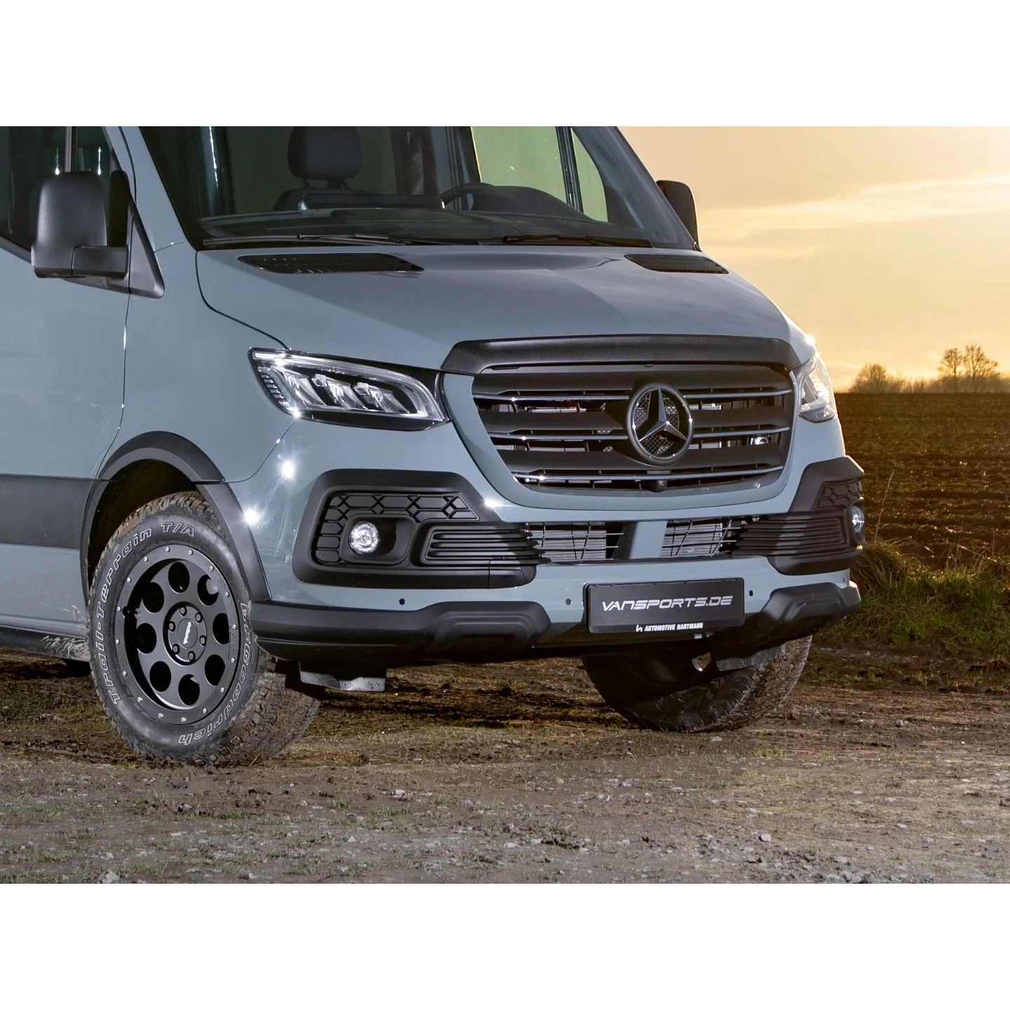 Gravel-X Frontschürzenansätze für Sprinter 907