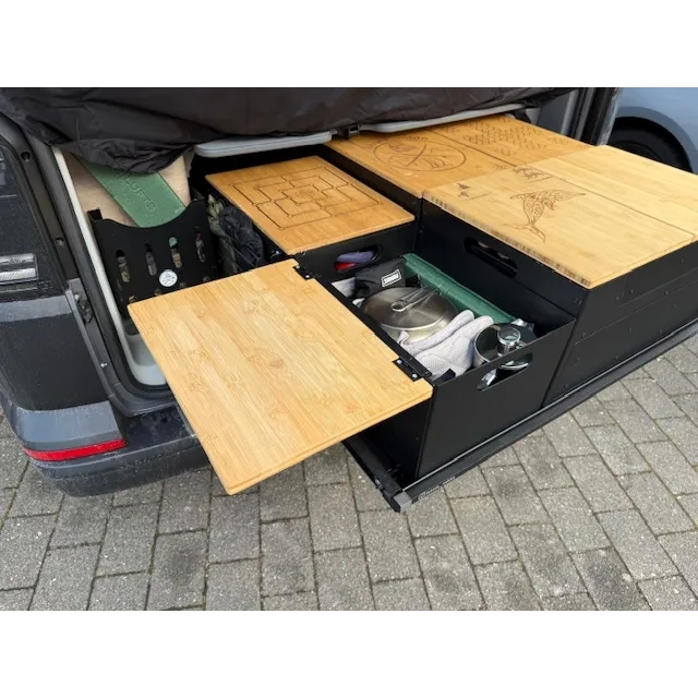 Aluminium Eurobox mit Tischfunktion