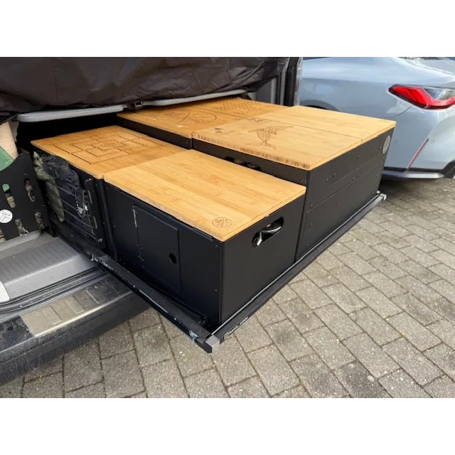 Aluminium Eurobox mit Tischfunktion