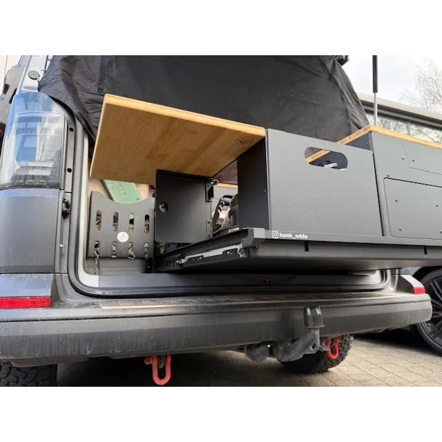 Aluminium Eurobox mit Tischfunktion