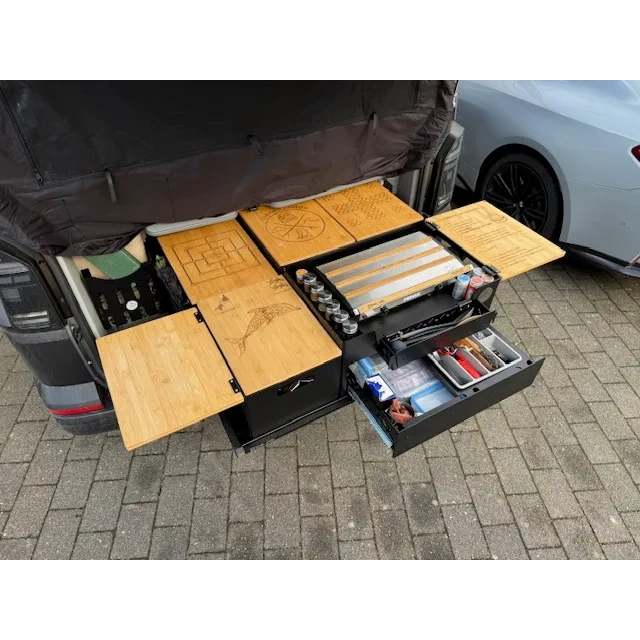 Aluminium Eurobox mit Tischfunktion