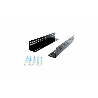 Mounting bracket set for heavy-duty drawer slides (bottom mount) black