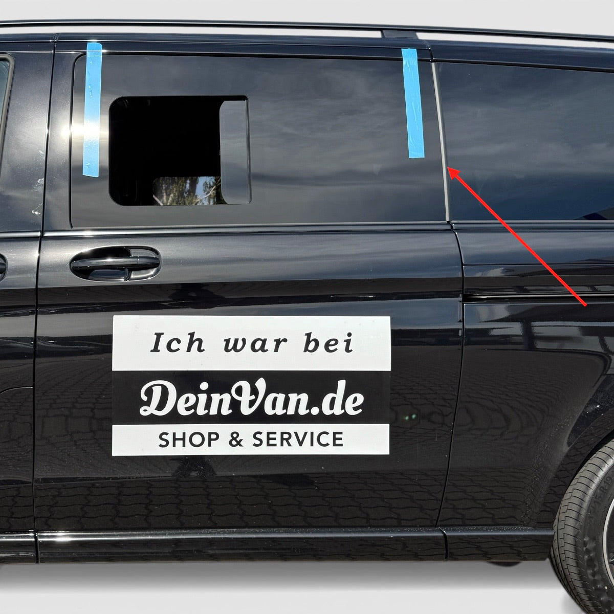 Abdichtschiene für Mercedes Benz V-Klasse, Vito ,Viano W447/W639