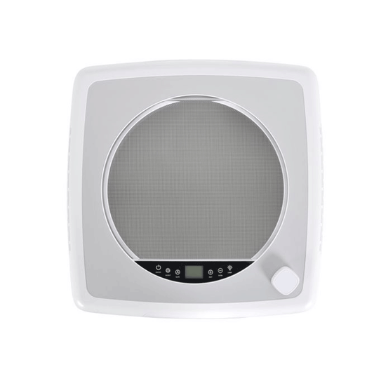 AirFlow Dachlüfter 40×40 cm – transparente Haube mit weißem innenleben, Fernbedienung, LED, Insektenschutz & Verdunkelung