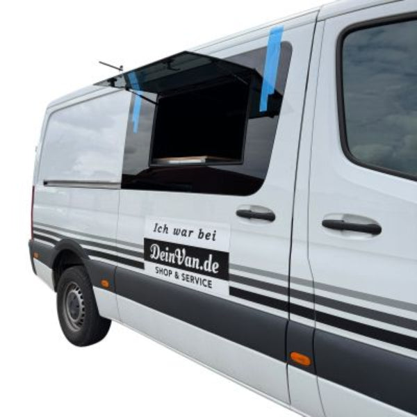 VR pop-out window with mosquito net for VW T5, T6, T6.1 from 2003 onwards - short and long wheelbase
