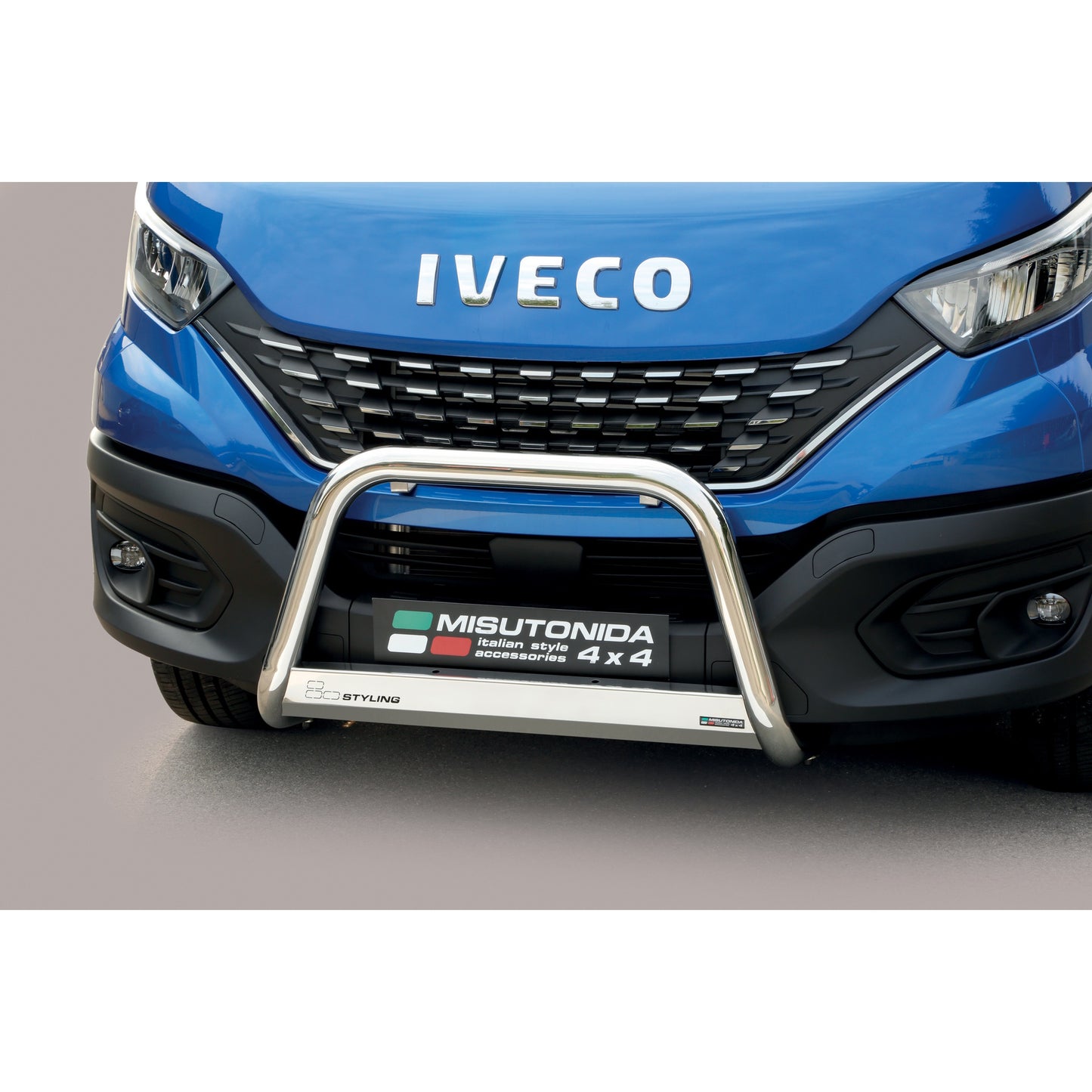 Schwarz/Edelstahl Frontbügel Daily 2019-2023