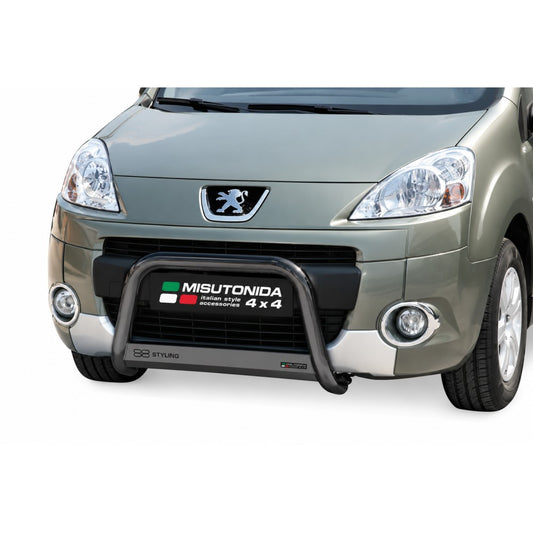 Black/Stainless Steel Front Bumper Partner 2008-2015