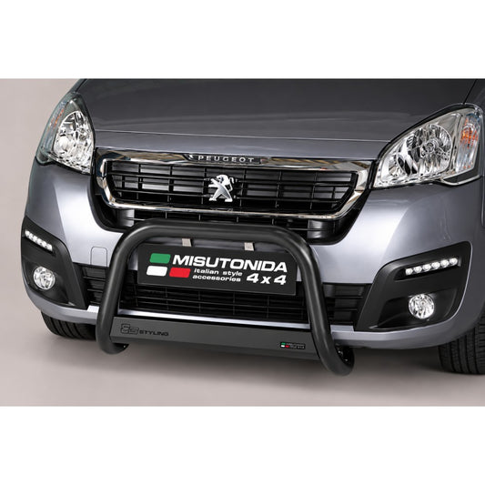 Black/Stainless Steel Front Bar Partner 2016-