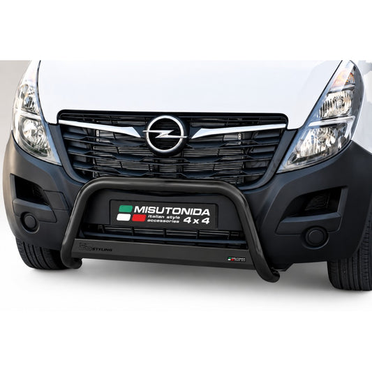 Black/Stainless Steel Front Bumper Movano L3 2020-2021