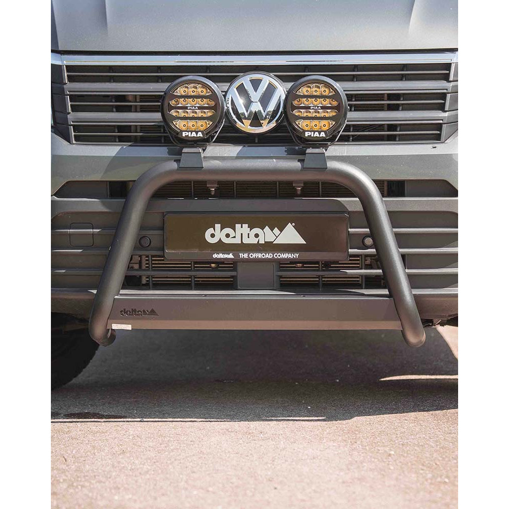 Frontbügel Schwarz Matt 63mm VW Crafter und MAN TGE ab 2017