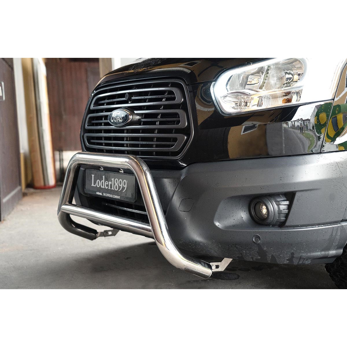 Frontbügel 63mm Edelstahl poliert für Transit 2013-