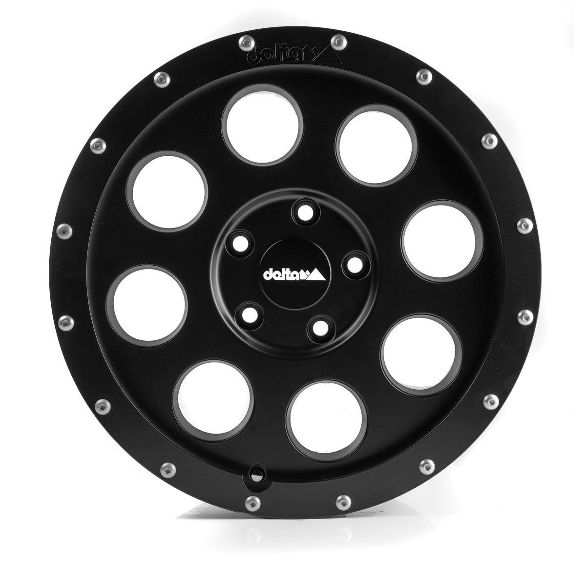 Alurad Klassik_B Schwarz Matt Zentrierkappe für Ducato 5/118 (250 | 2014 - 2024)