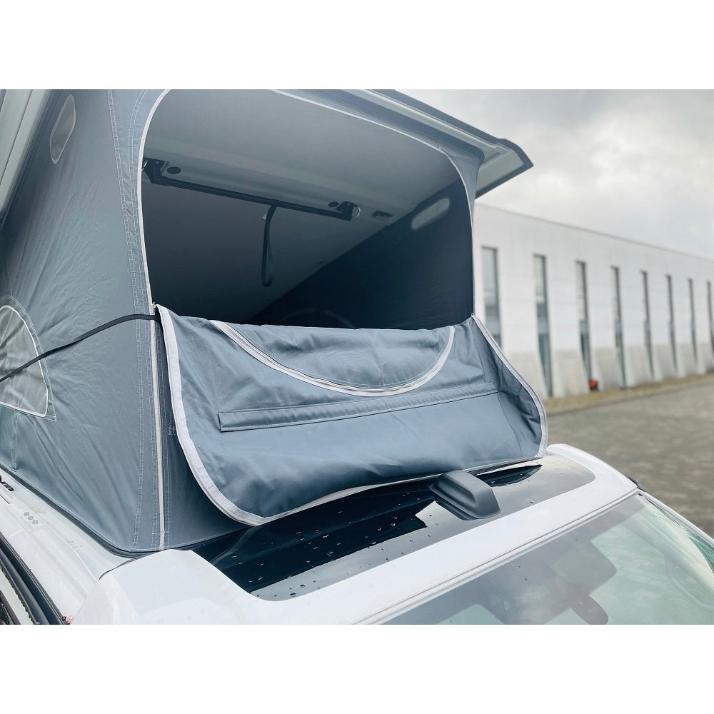 Hubdach Faltenbalk Gummiband