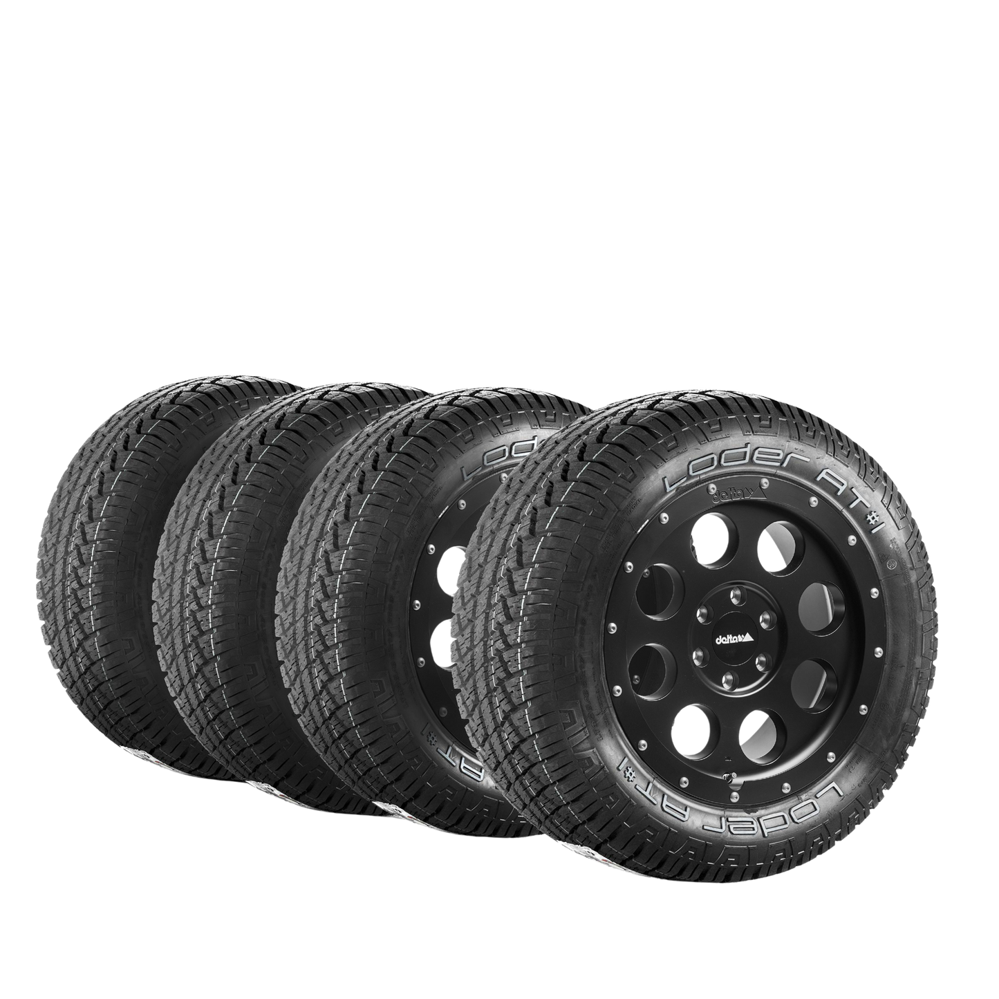 Komplettradsatz Klassik_B 17" mit Lodertire AT#1