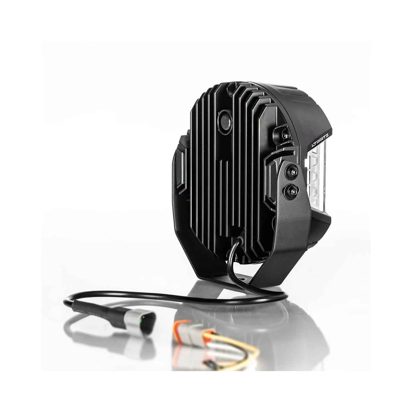 Spar-Set: 2x RAVE-X 7 Zoll WHITE + Kabelsatz + Abdeckkappen AMBER