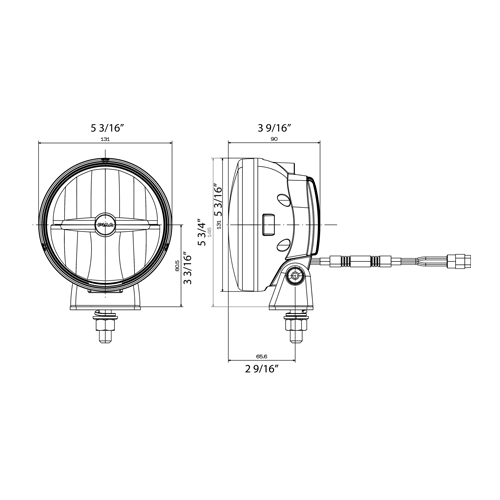 PIAA 550LP Fern LED Power