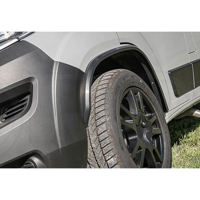 Complete set wheel arch cover +25mm Fiat Ducato Light models