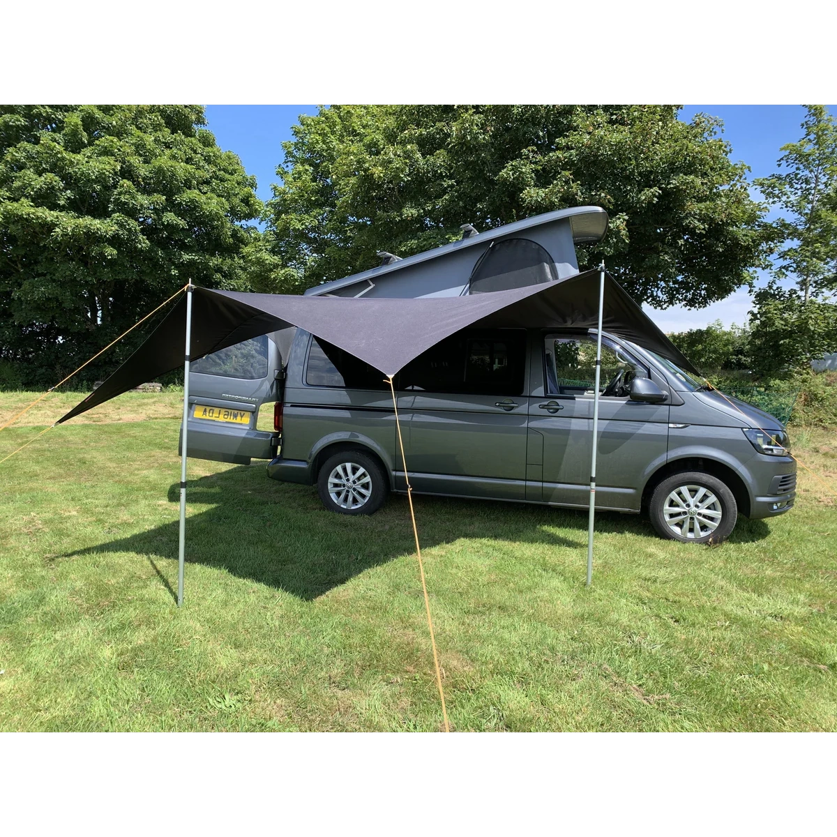 Kiravans Railsail Wohnmobilmarkisen - Flexibel & Strapazierfähig, das robuste Wohnmobil-Vorzelt mit vielen Befestigungspunkten