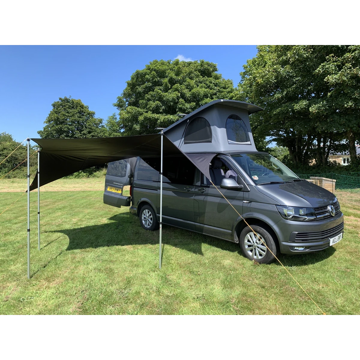 Kiravans Railsail Wohnmobilmarkisen - Flexibel & Strapazierfähig, das robuste Wohnmobil-Vorzelt mit vielen Befestigungspunkten