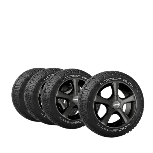 Komplettradsatz Sins 18" mit Lodertire AT#1