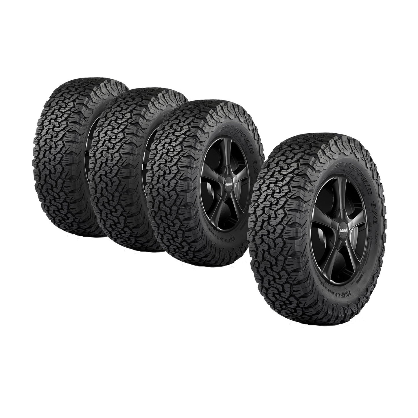 Komplettradsatz Sins 18x8 mit BF Goodrich 265/60R18 AT K02 Sprinter (W907/910 | 2018 - 2022)