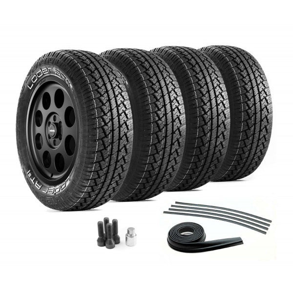Komplettradsatz Klassik 18x8,5 | Loder AT1 255/55R18 VW Amarok, VW Crafter, MAN TGE