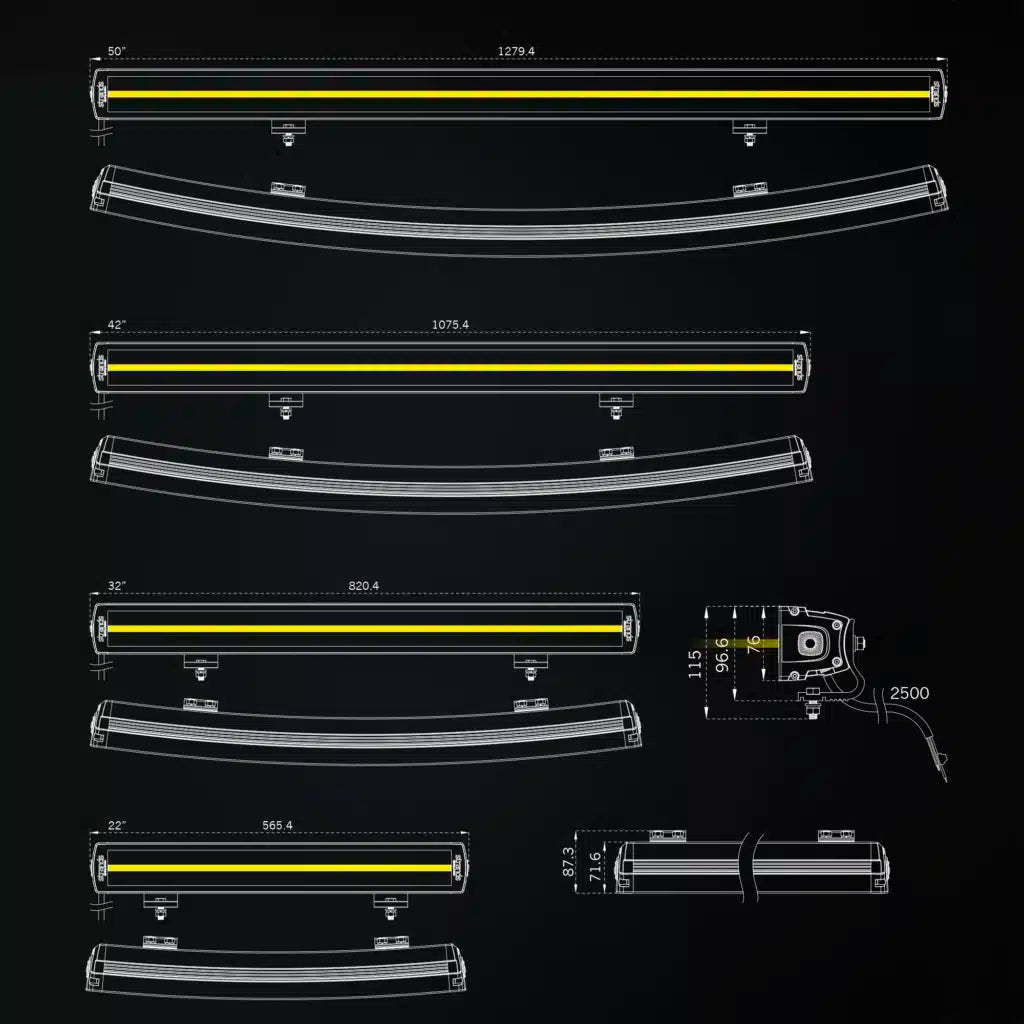 Siberia XP LED Bar DRC – 50 inch