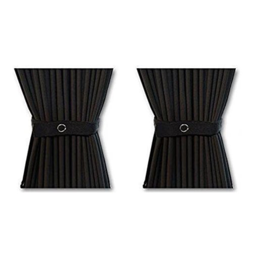 Universal Vorhang Kit mit 115cm Gerader Schiene (41, 52cm oder 70cm Vorhanglänge)