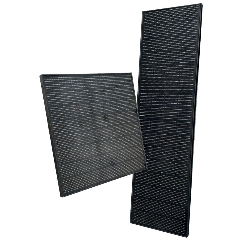 Zwillings-Solarmodule ULTRAblack tiger ZQ + ZL mit je 120Wp für Camper & Wohnmobil