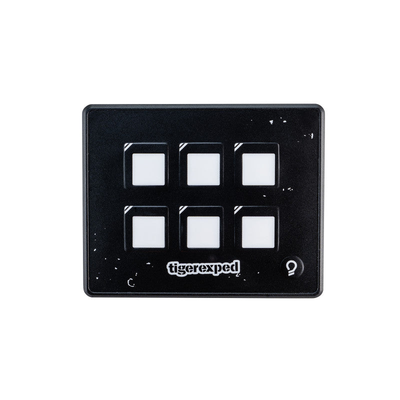 Schalttafel Boot / Wohnmobil 12V/24V flexible Montage dank REMOTE CONTROL PANEL mit 6 Ports od. 10 mit Bluetooth