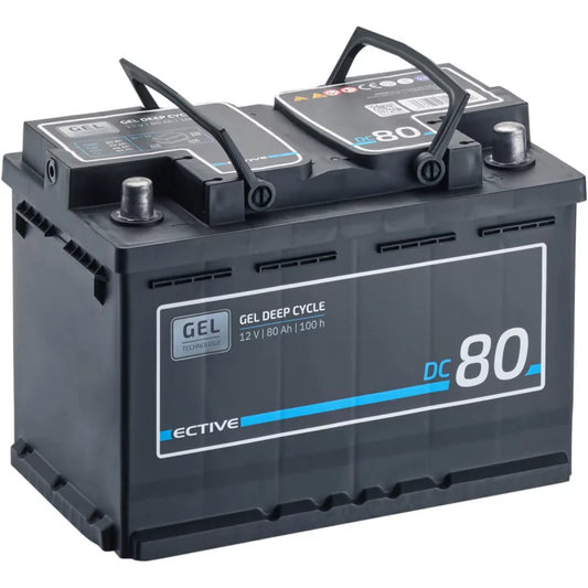 ECTIVE DC 80 Gel Deep Cycle 80Ah Versorgungsbatterie