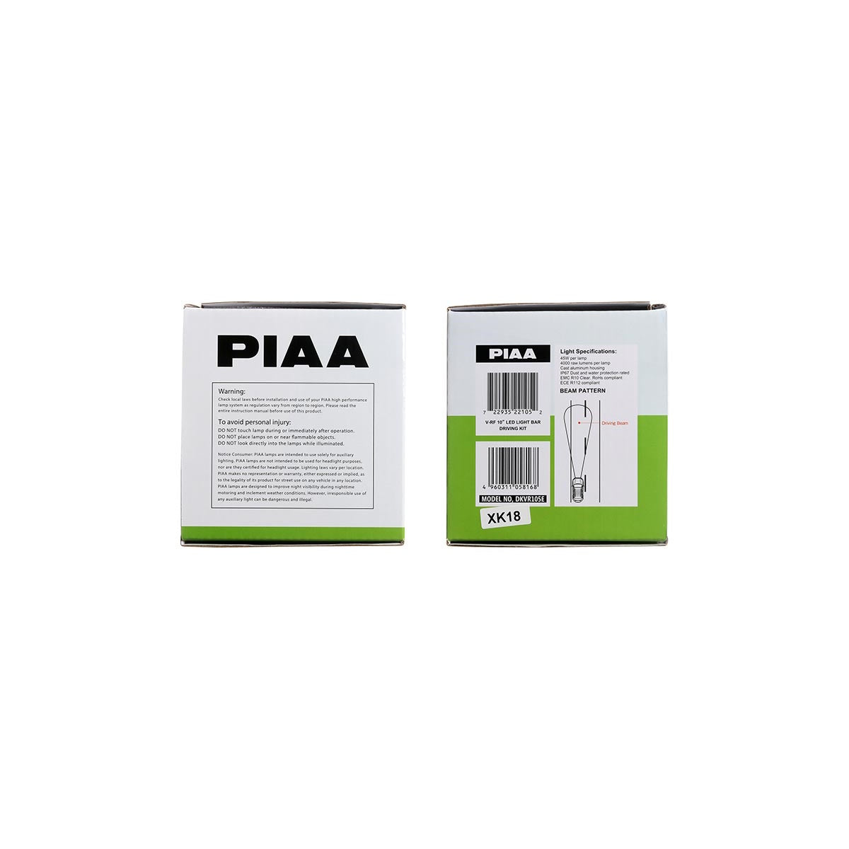 PIAA VRF10 LED Lightbar
mit E-Kennung