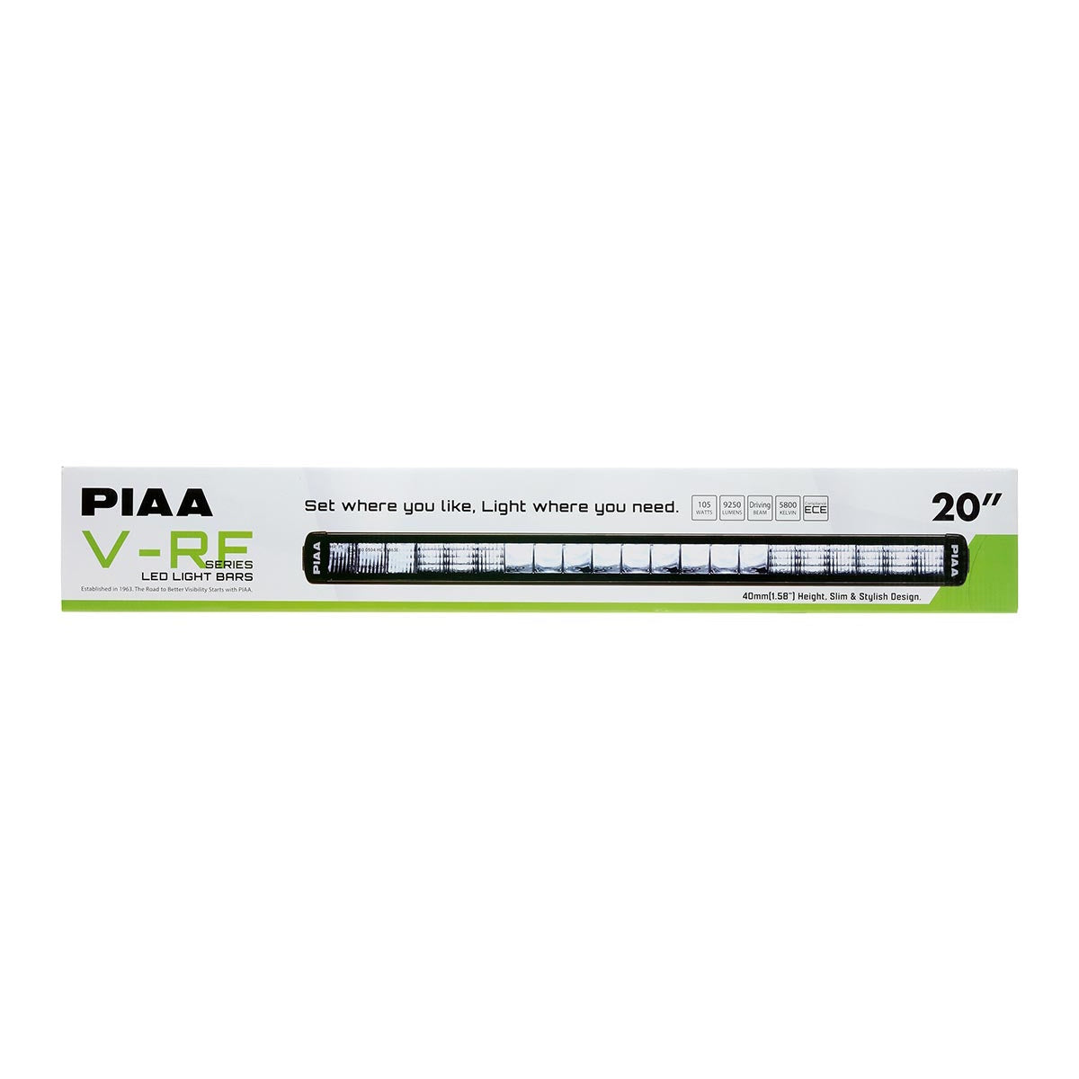 PIAA VRF20 LED Lightbar
mit E-Kennung