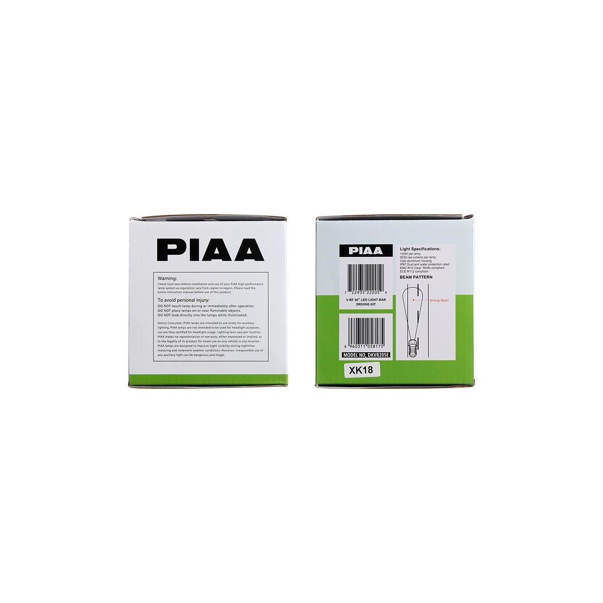 PIAA VRF20 LED Lightbar
mit E-Kennung