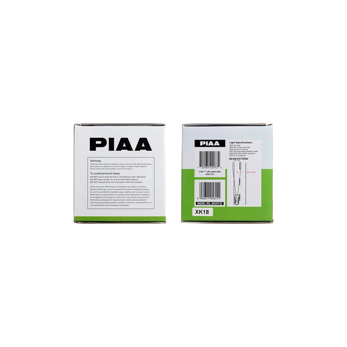 PIAA VRF7 LED Lightbar
mit E-Kennung