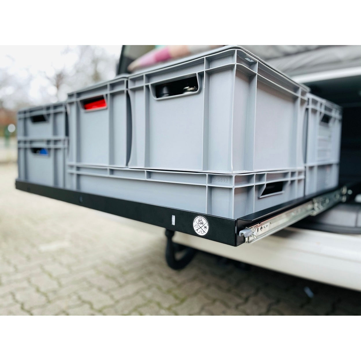 Heckauszug VW California Beach + Multivan T5 T6 T6-1 800mm 3er Sitzbank / Multiflexboard