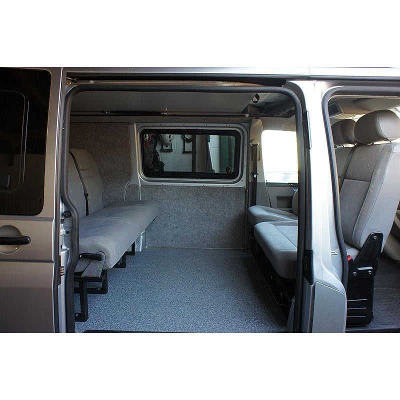 VW Transporter T5 bis T6.1 (2003–2024) Kiravans Doppel-Beifahrerdrehsitz + Bodenplatte