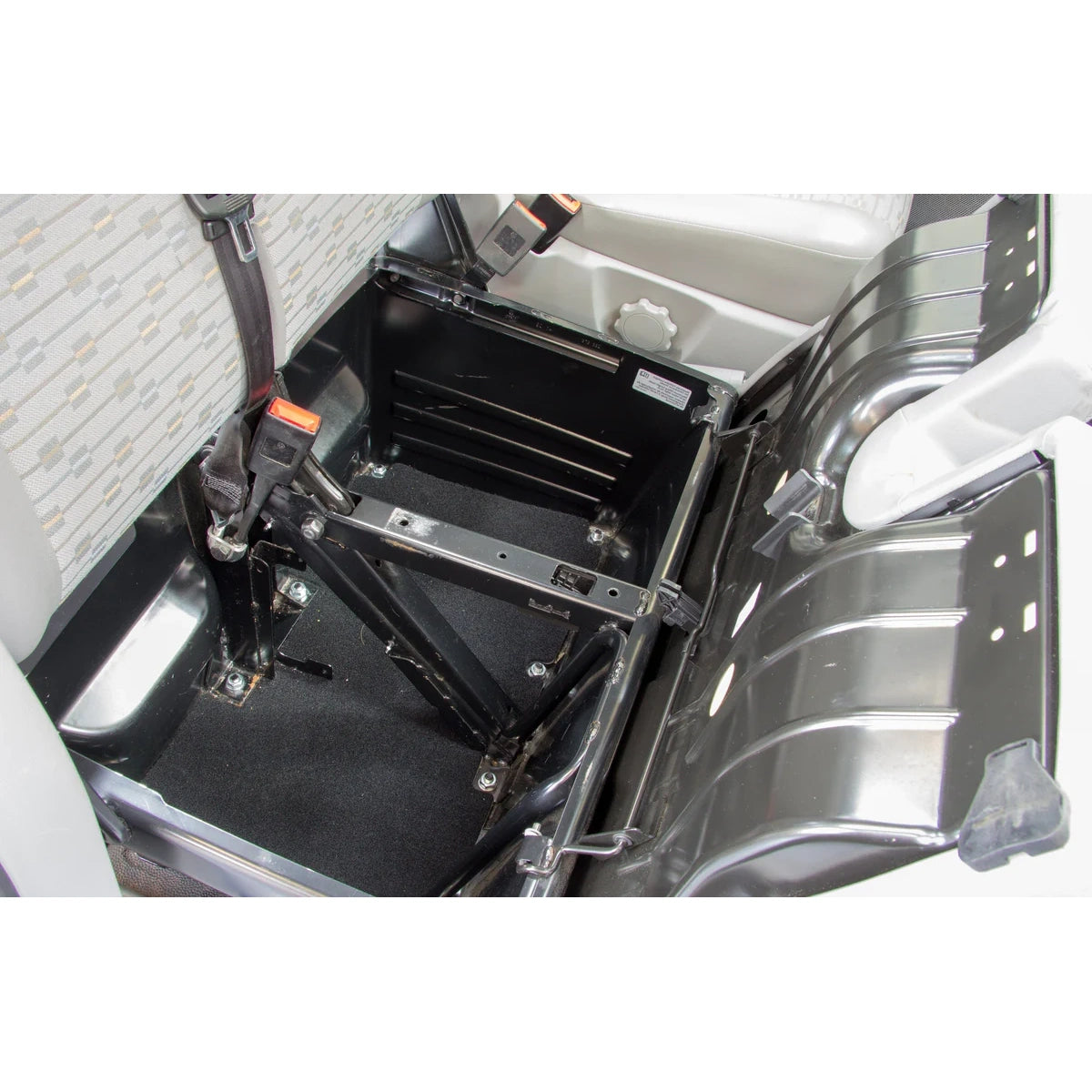 VW Transporter T5 bis T6.1 (2003–2024) Kiravans Doppel-Beifahrerdrehsitz + Bodenplatte