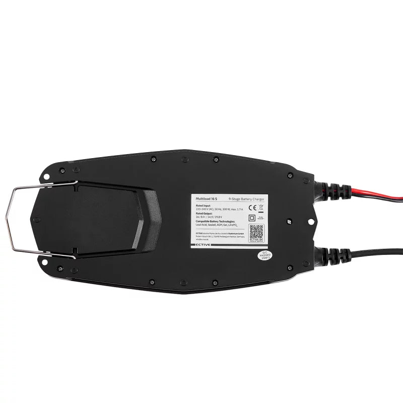 ECTIVE Multiload 16s 16A 12/24V 9-Stufen Batterieladegerät mit Netzteilfunktion