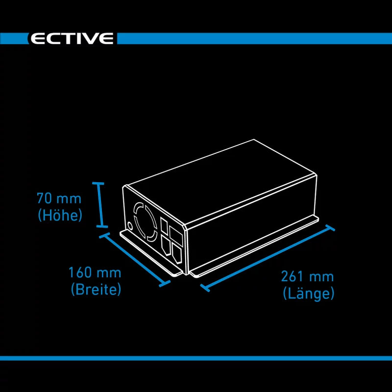 ECTIVE Multiload 37 PRO 37,5A/12V und 18,75A/24V Batterieladegerät Gen. 2