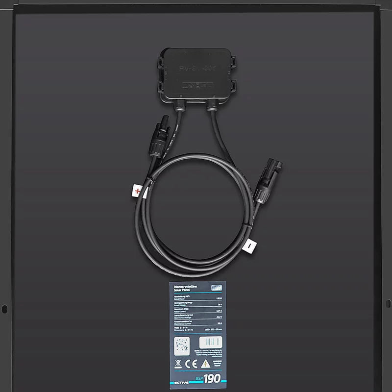 ECTIVE BSP 190 Black Monokristallin Solarmodul 190W