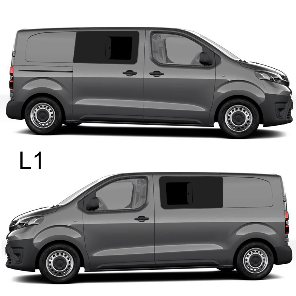 VR Schiebefenster für Peugeot Traveller ab 2016 *L1*