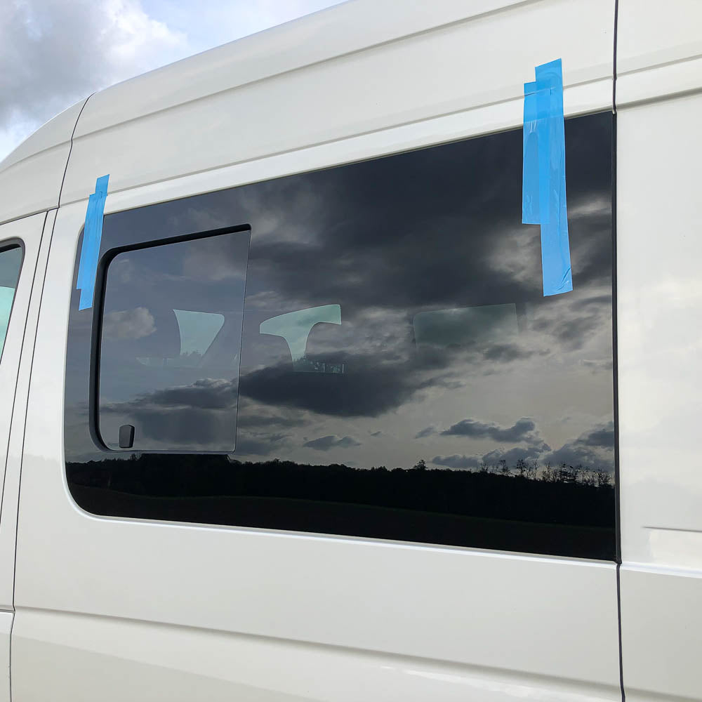 VL Schiebefenster für Volkswagen Crafter bis 2017 Schiebetür / feste Seitenwand
