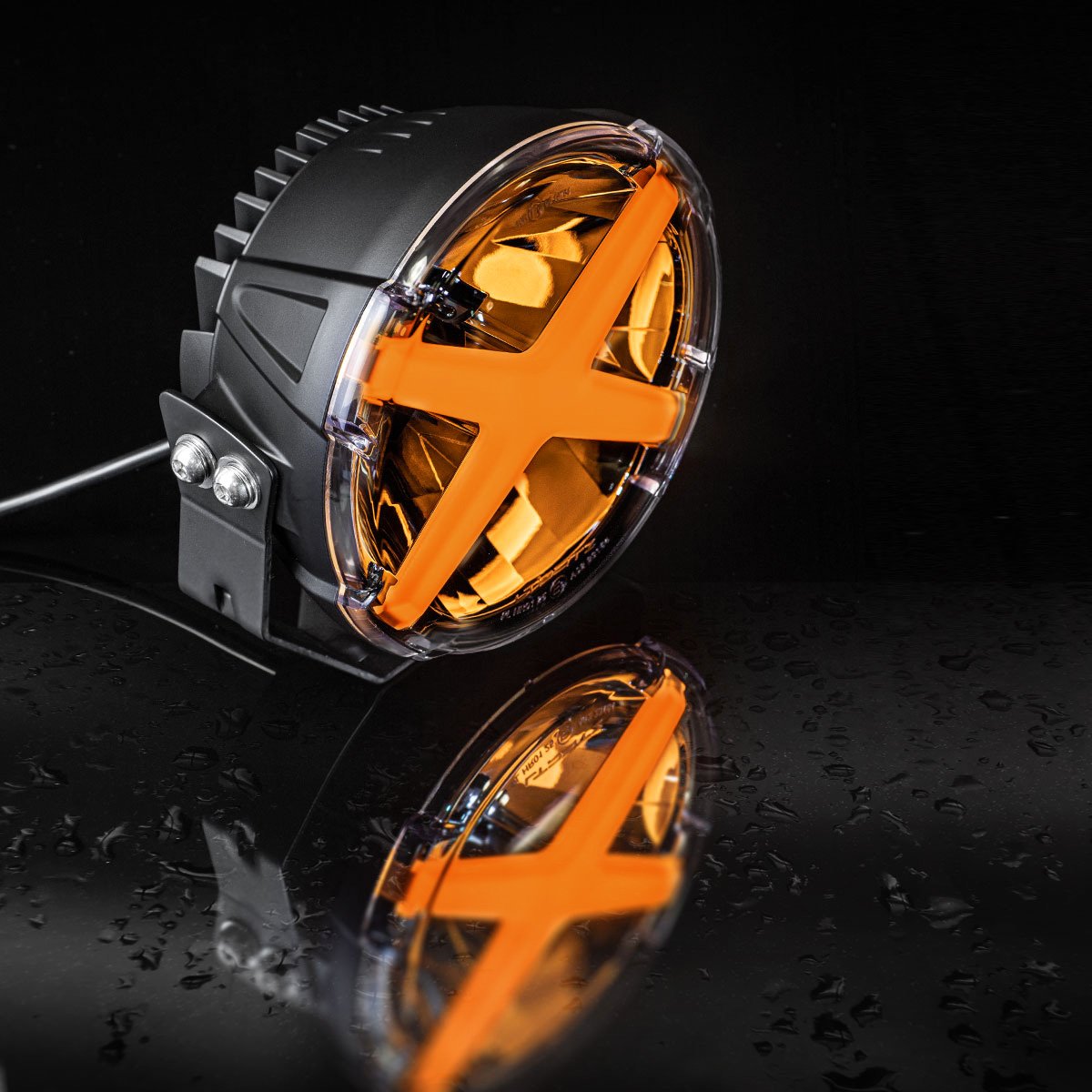 X-Type 7 Zoll AMBER - Fernscheinwerfer E-Zulassung