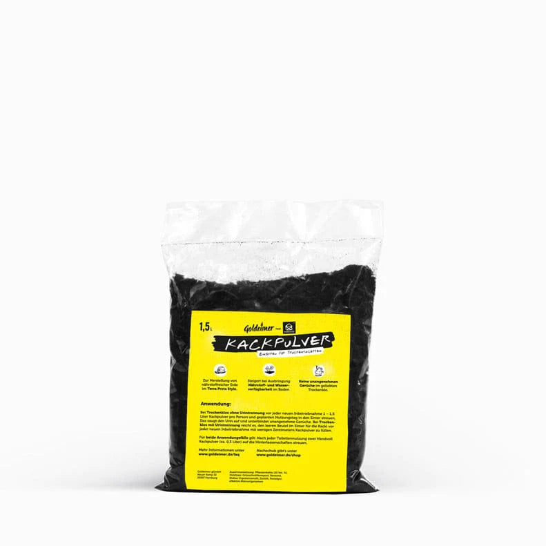 Kackpulver Streu für Trockentoilette