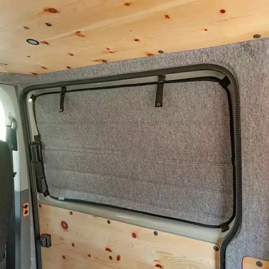 easygoinc. THERMOCOVER –VW T5/T6/T6.1 –2. Sitzreihe Beifahrerseite mit Schiebetür, hellgrau